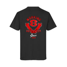 Load image into Gallery viewer, Working 8 Days-T-Shirt (Black)