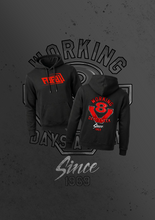 Load image into Gallery viewer, Working V8 days a week Hoodie (Black)